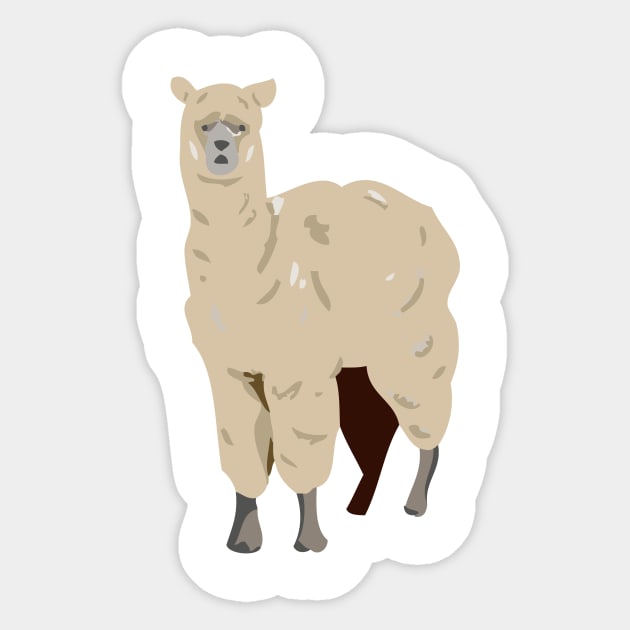 Alpaca Sticker by kawaii_shop